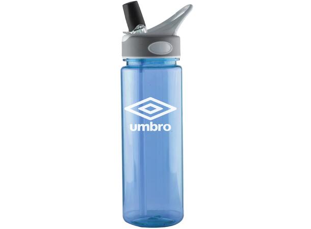 UMBRO Water Bottle Transp Blå 0,75L Stilig og praktisk drikkeflaske